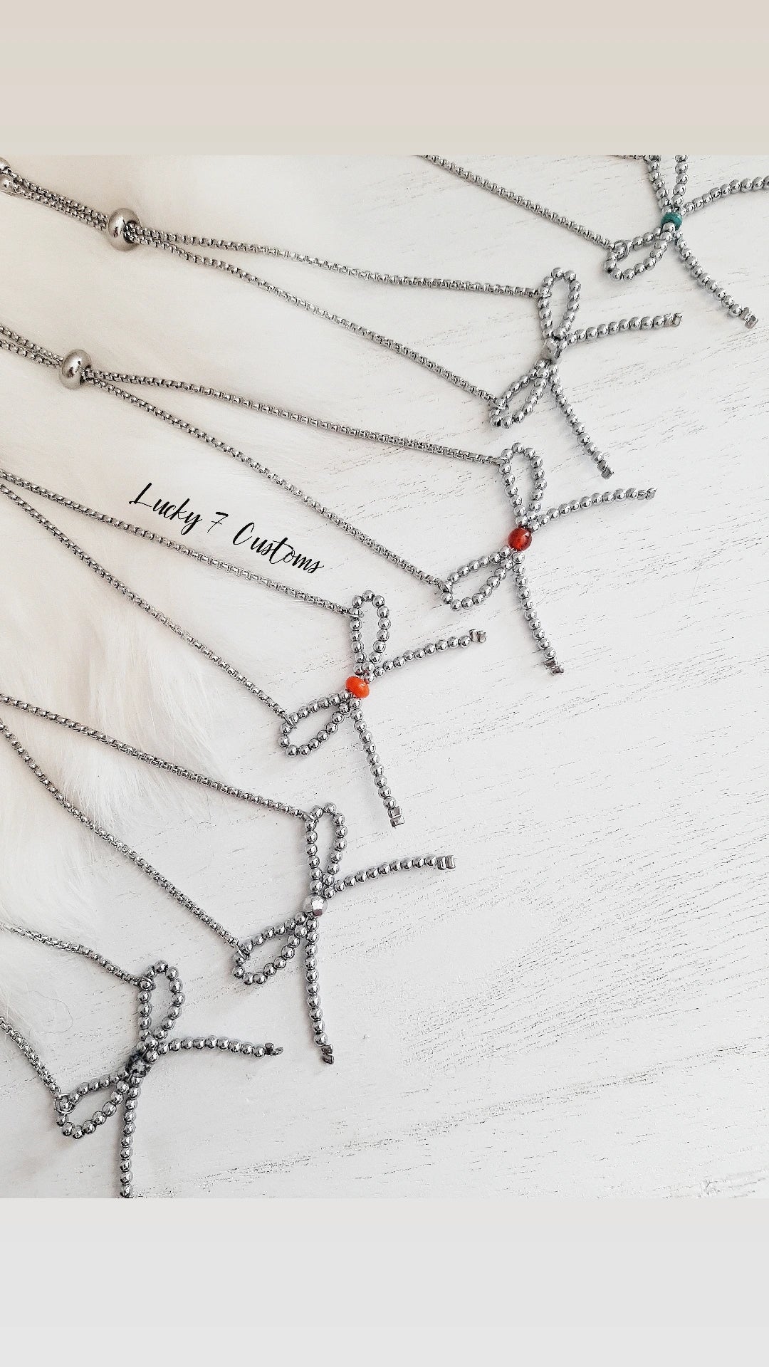The Mini Bow Adjustable Bracelets