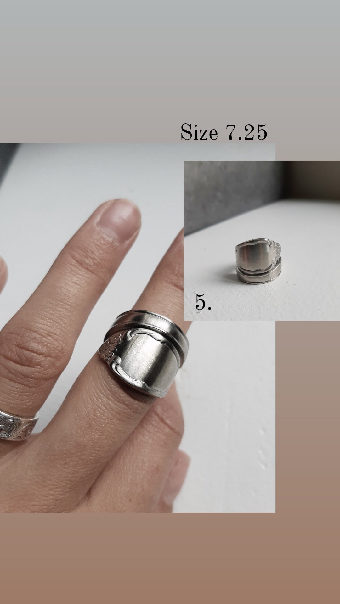 Stainless Steel Spoon Rings