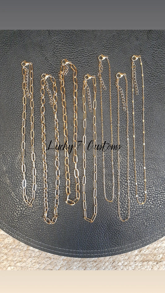 Gold Stainless Steel Chain